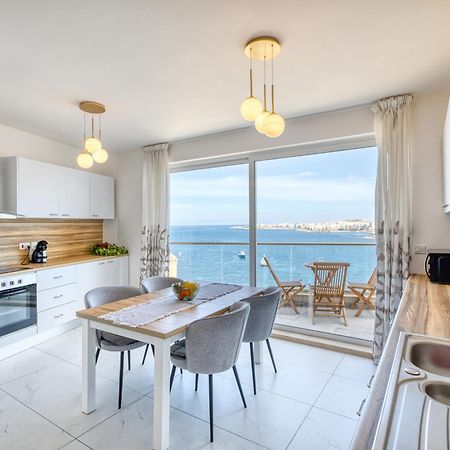 Blu Mar Sea View Apartments San Pawl il-Baħar Eksteriør bilde