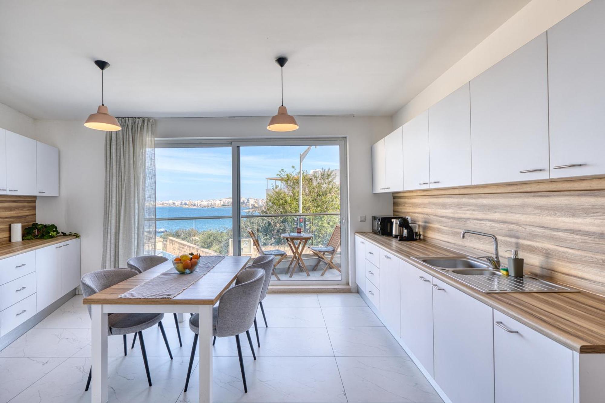 Blu Mar Sea View Apartments San Pawl il-Baħar Eksteriør bilde